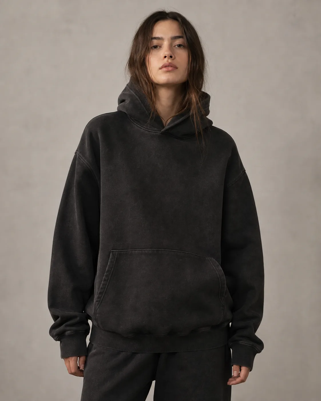 APJ FAY heavyweight hoodie editorial