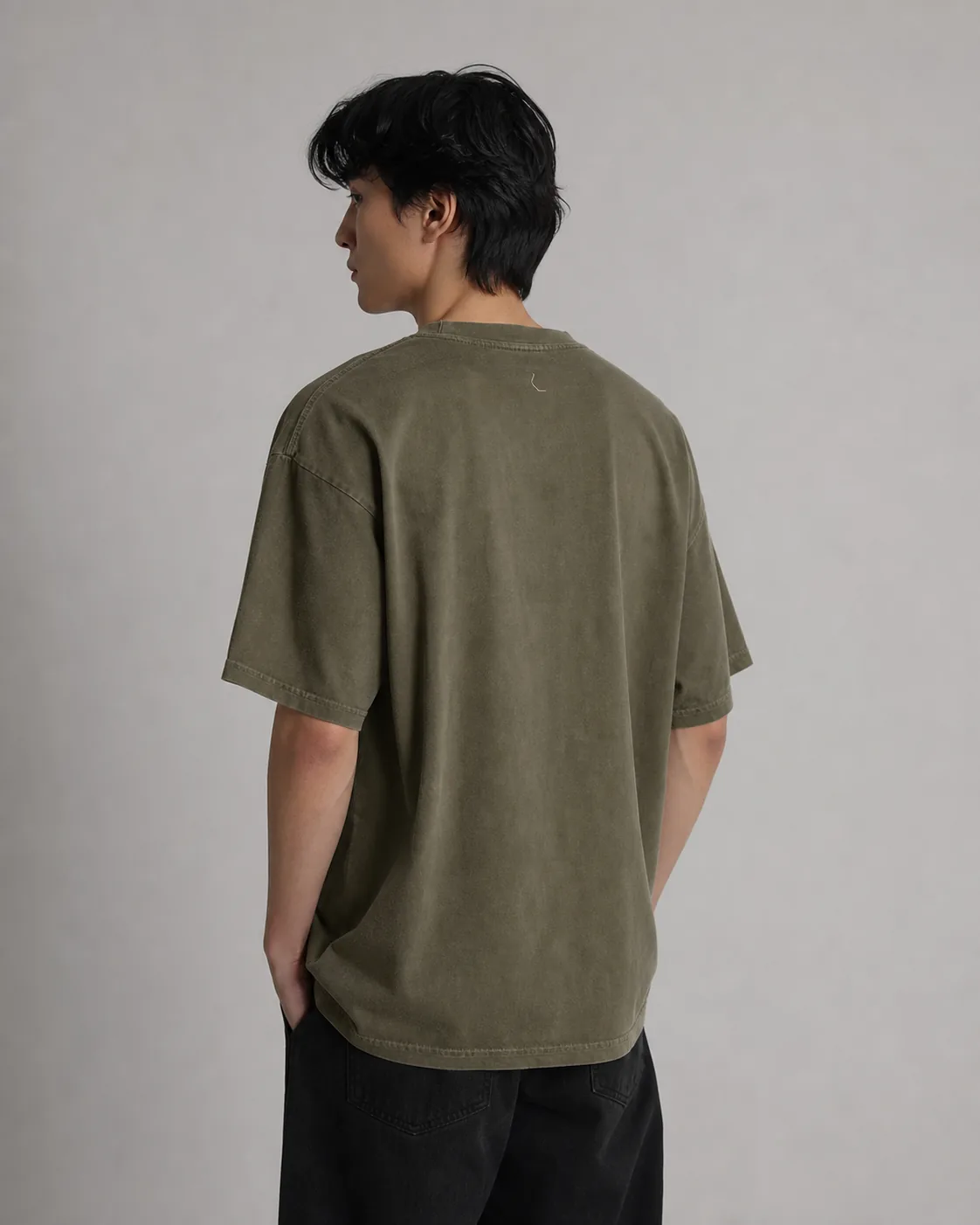 Transit Tee in Muted Olive