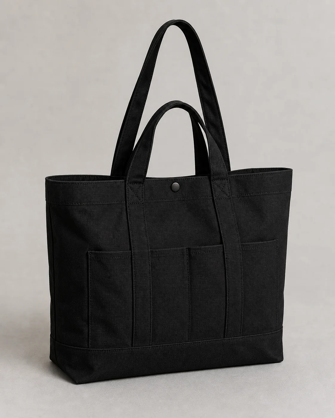 Utility Tote in Black